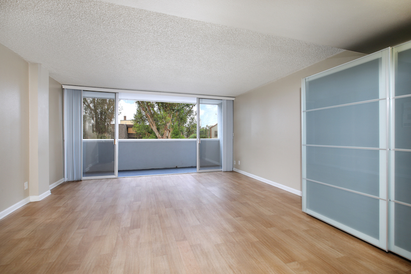 The Bixby Studio with large sliding window